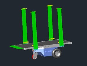 Chemical Drum Moving Robo...