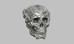SKULL ROBOT HEAD 100 (1)