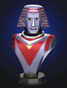 GIANT ROBOT BUST
