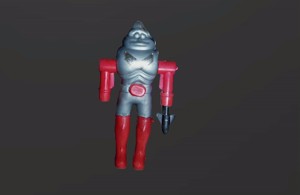 DBX BRAZILIAN ROBOT 80S STL OBJ GLB FOR 3D PRINT