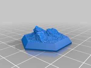Hex Base - Rocky Set