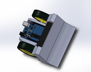 ROBOT MINISUMO AMATEUR 3D (INCLUDES COVER AND CODE)