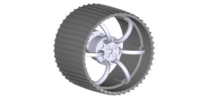 Rover Mars - Roue