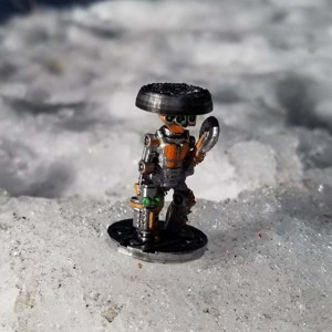 SUPPORTLESS ROBOT SECURITY DRONE