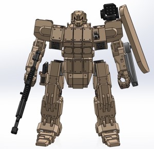 ASSAULT ROBOT " WOLF "