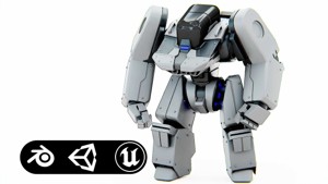 BATTLE DROID SPYKER  Rigged for Unreal Engine - Unity - MIXAMO