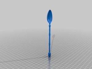 COMICALLY LARGE SPOON FOR MG BARBATOS