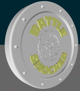 1000 SUNS BATTLE SHOCK TOKEN
