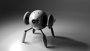 ROBOT DRONE FUTURISTE