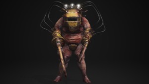 Sci-fi Cyber Victim 6