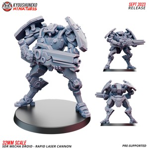 SDR MECHA DROID RAPID LASER CANNON