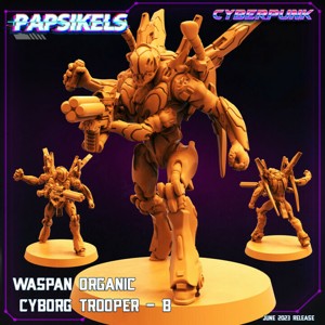 WASPAN ORGANIC CYBORG TROOPER B