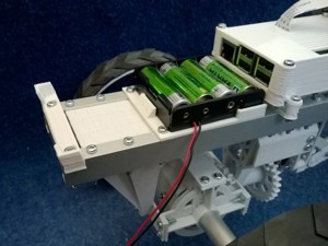 Power supply holders for GuardBot