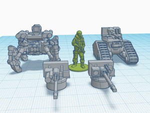 Kitbash: Warbots