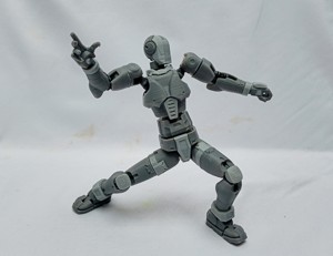 VEEDROID MK-3, ARTICULATED ACTION FIGURE POSEABLE MANNEQUIN DUMMY-13 REMIX