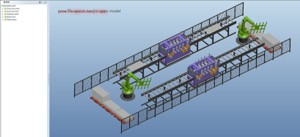 Sheet metal straightening automatic production line