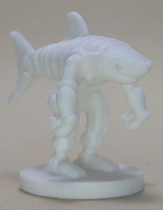 Shark Robot (32mm) (DND / TTRPG)