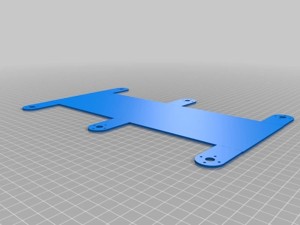 Hexapod robot chassis