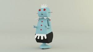 maid robot rose