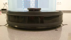 Bumper Unterbauspoiler / Erweiterung / Tieferlegung für Ecovacs Deebot Ozmo 950 zum besseren Fahrverhalten bei Schwingstühlen / Freischwinger Stühlen