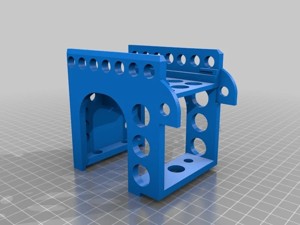 rear frame 1kg sumo robot (success)