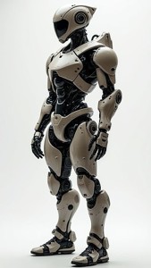 Futuristic Humanoid AI Robot Model