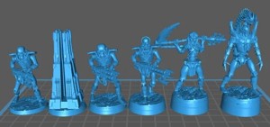 Cyborg Chess Set