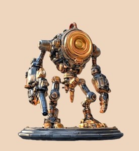 STEAMPUNK GUARDIAN MECH