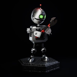 CLANK CUSTOM POSE 3 (RATCHET&CLANK SERIES)
