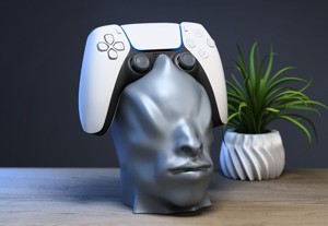 Human head Ps5 controller stand