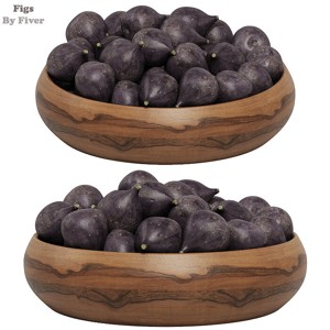 Wood Bowl Figs