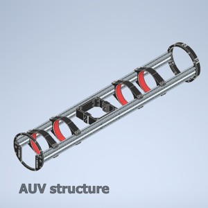 AUV CENTRAL STRUCTURE PARTS