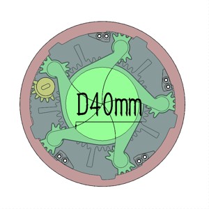 3DP5BLROD40A MECHANICAL SHUTTER DIAPHRAGM IRIS DIY APERTURE
