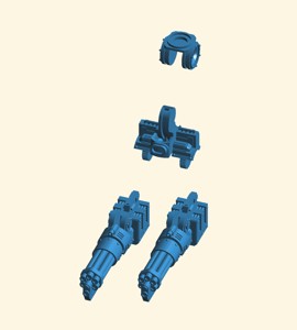 Double dakka for big robot