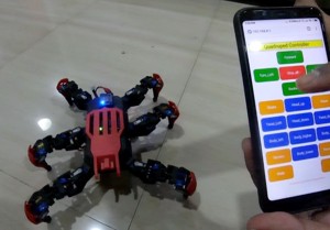 Simple Wifi Hexapod