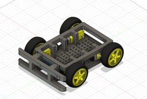 Parametric Arduino car DC motor with gearbox