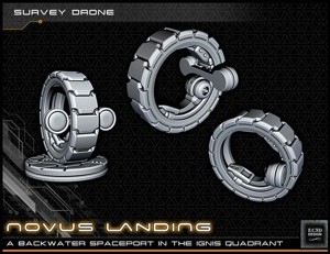SURVEY DRONE - 28-32MM GAMING - NOVUS LANDING