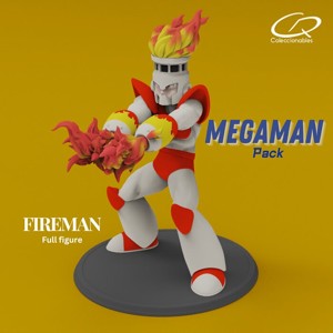 Megaman Pack Collection - Fireman full figure