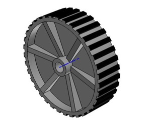 Robot wheel- 60 mm