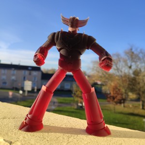 GOLDORAK - FIGHTING STANCE