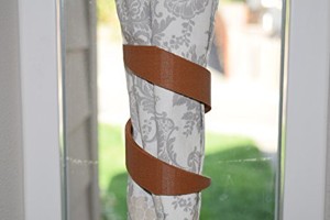 MODERN SPIRAL CURTAIN HOLDBACKS TIEBACKS FOR CURTAINS AND DRAPERIES