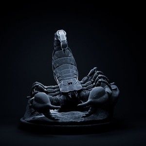 Scorpion mecha robot 32mm scale pre-supported