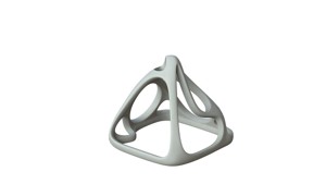 SciFi Cube Object No 57571 Low Poly Shape