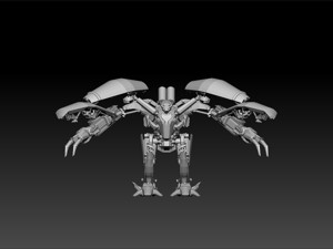 MIXMASTER ROBOT - ROBOT HEROES IRONHIDE -TFU