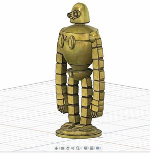 CASTLE IN THE SKY ROBOT
