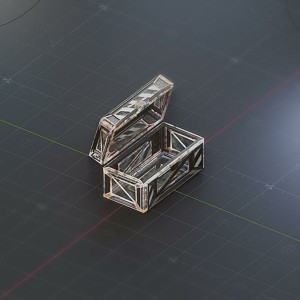 Sci-Fi Crate Box Container  Sci Fi  Object Space  030