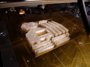 Mini servo gripper Plate