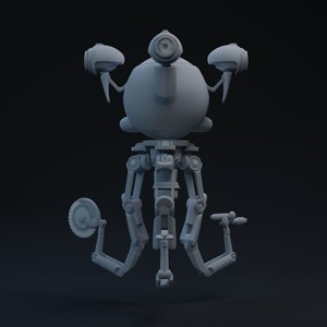 F4 Mr Handy One-Twelfth Scale Files