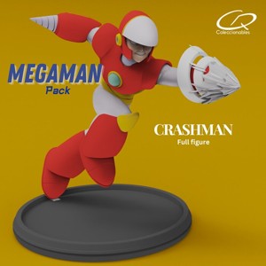Megaman Pack Collection - Crashman full figure