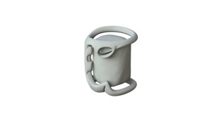 SciFi Shape Object Low Poly